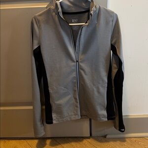 Splits59 Transitional Full Zip Thumbhole Long Sleeve Pocket Jacquard Jacket S